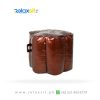 05-Relaxsit-Products-02 flower metallic leather bean bag stool