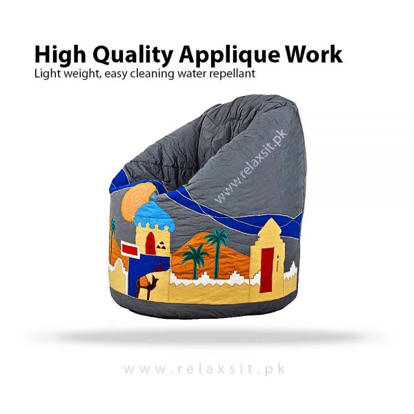 Relaxsit-Products-04-01, Embroidered XL Bean Bags, www.relaxsit.pk